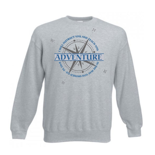 Adventure - Christian Sweater (Grey)