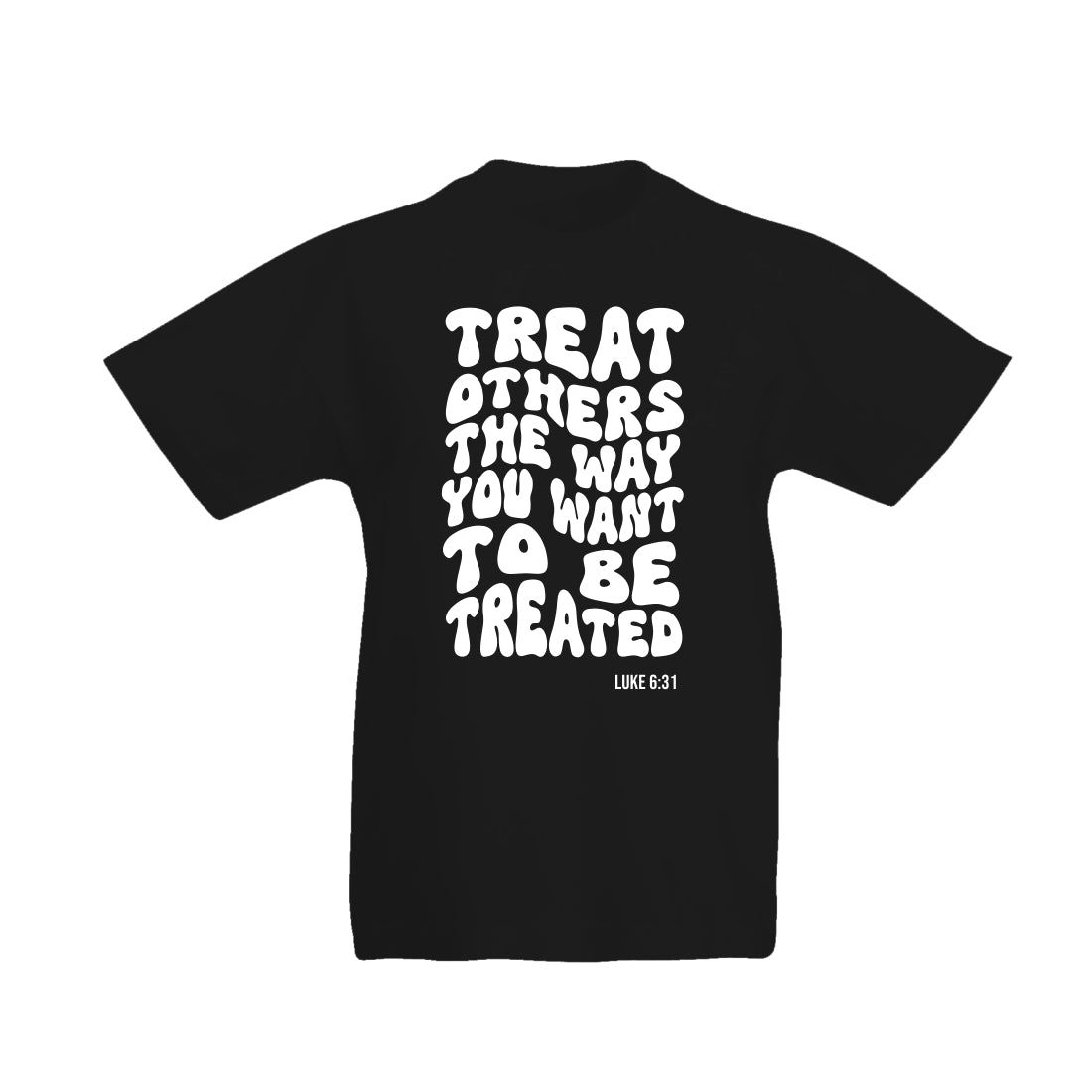 Be Kind – Christian Kids T shirt (Black)
