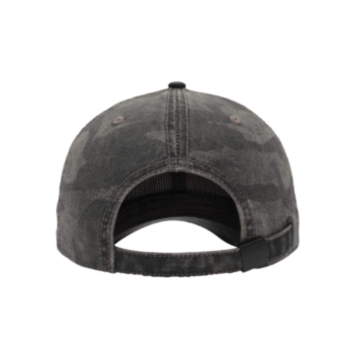 Cross - Christian Cap (Camo Charcoal Oilskin)