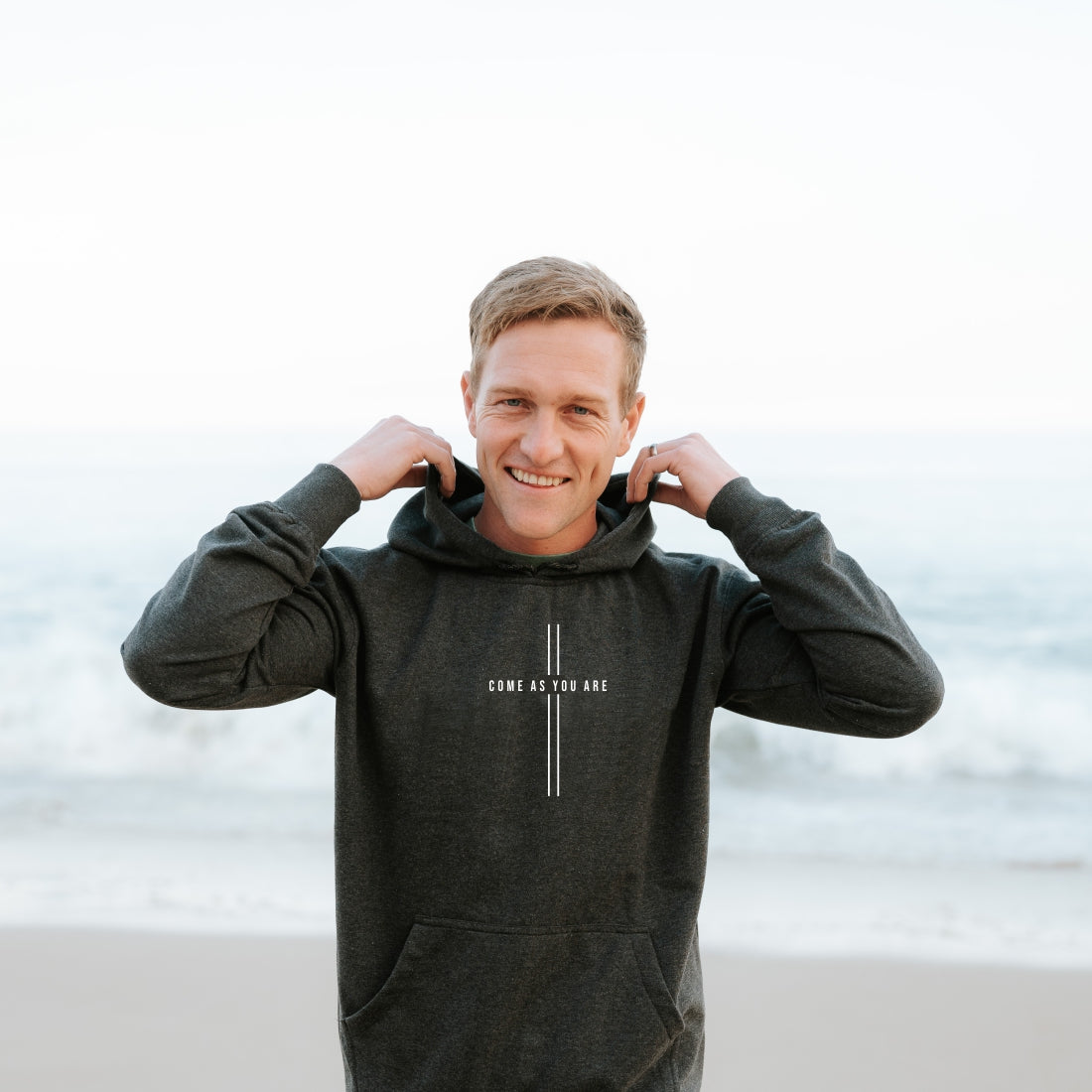 Come as You Are - Premium Christian Hoodie (Black)