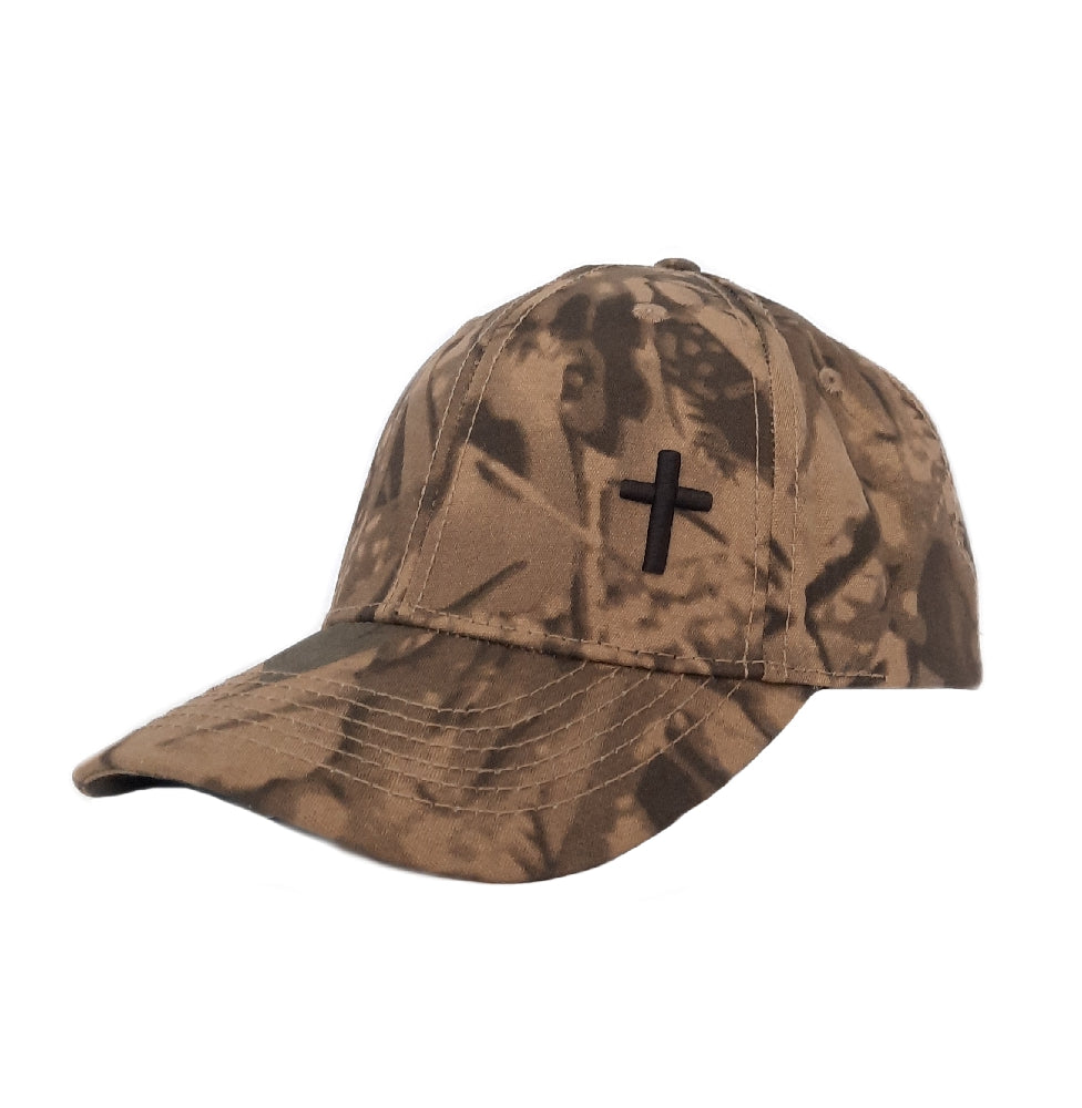 Cross - Christian Cap (Camo)