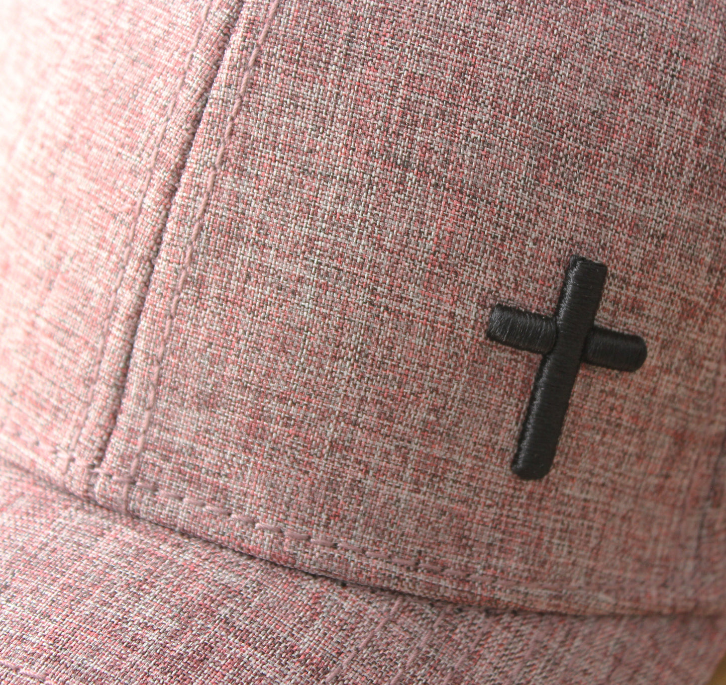 Cross - Christian Cap (Dusty Pink)
