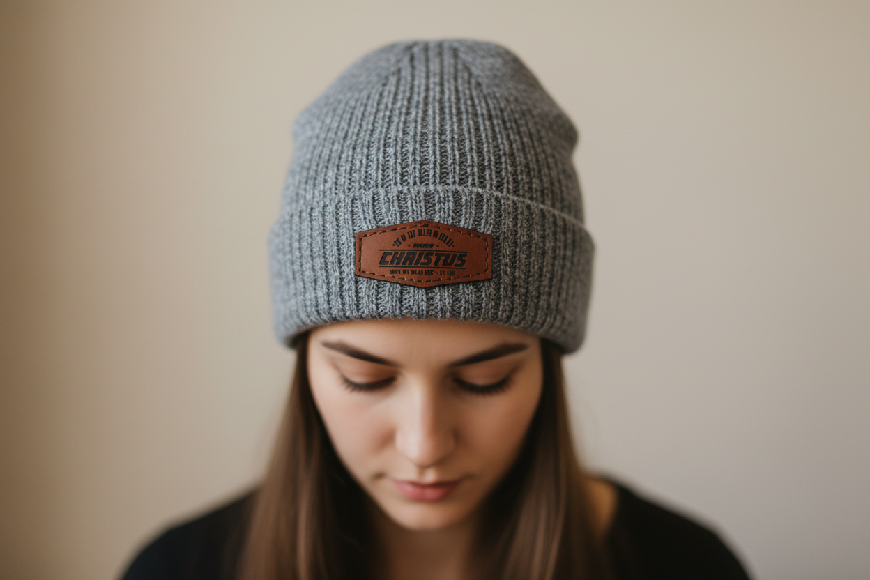 Ek is tot alles in staat- Christian Beanie (Grey Melange)