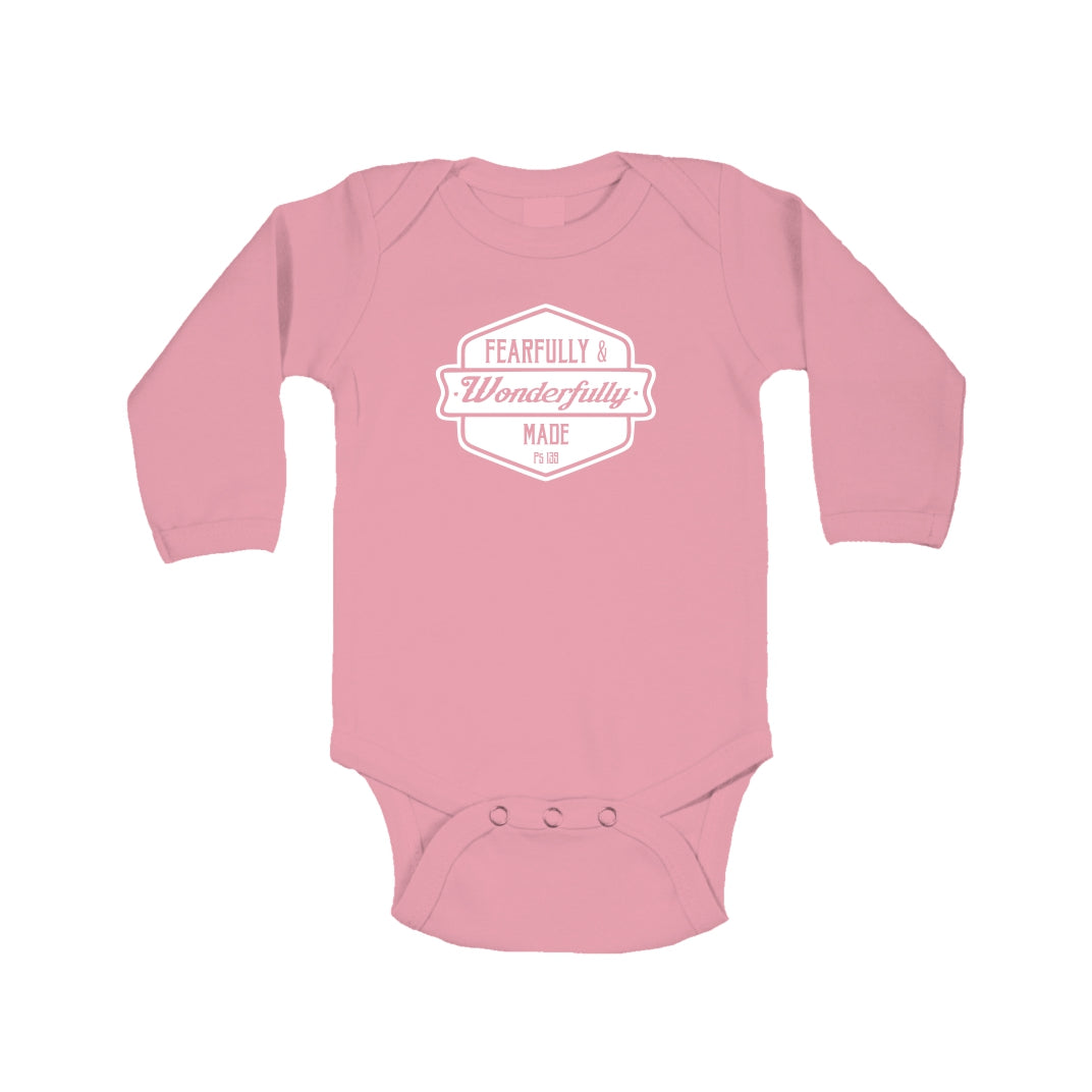 Fearfully and Wonderfully Made-Psalm 139-Christian Baby Onesie-South Africa