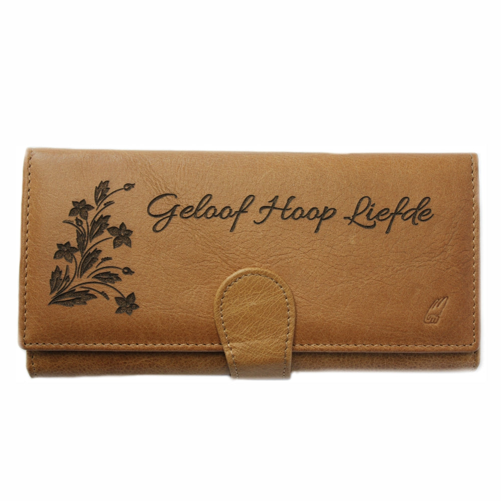 Geloof Hoop Liefde - Christian wallet (Clasp)
