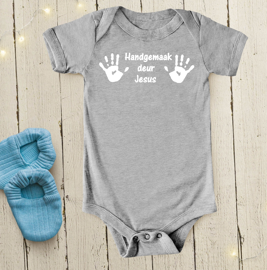 Handgemaak - Christian Onesie (Grey)