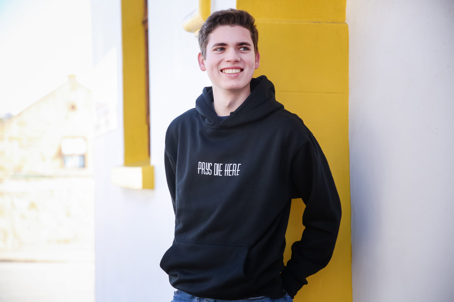 Prys die Here - Christian Hoodie (Black)