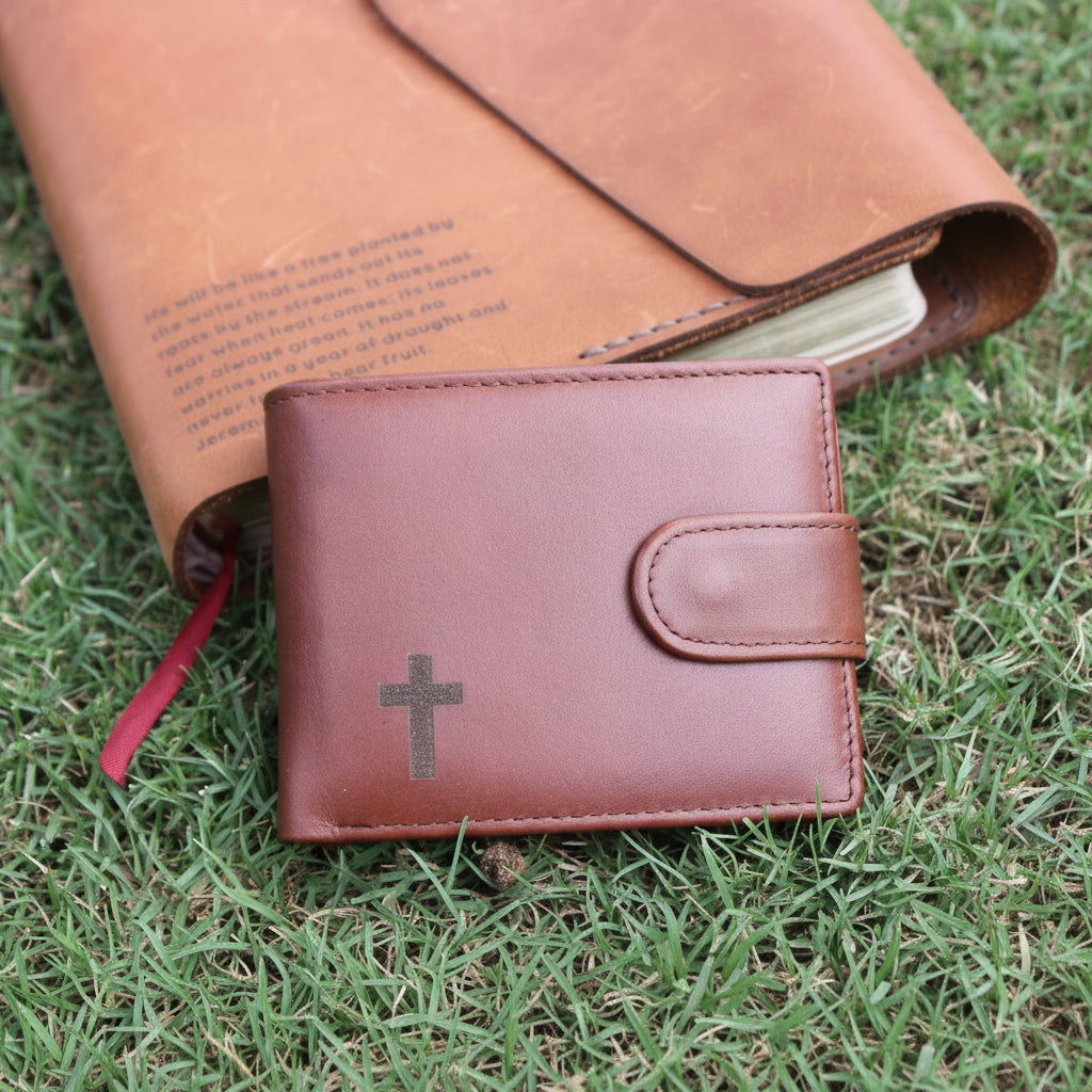 Cross - Christian wallet (Gloss Clasp)