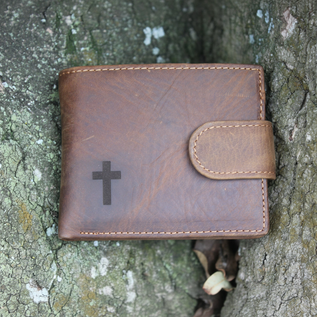 Cross - Christian wallet (Matte Clasp)