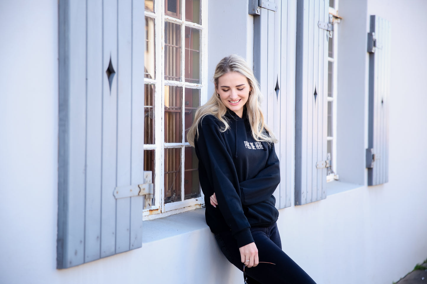 Prys die Here - Christian Hoodie (Black)