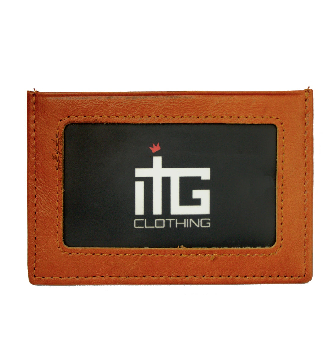 Faith over Fear - Christian Card Holder (Brown)