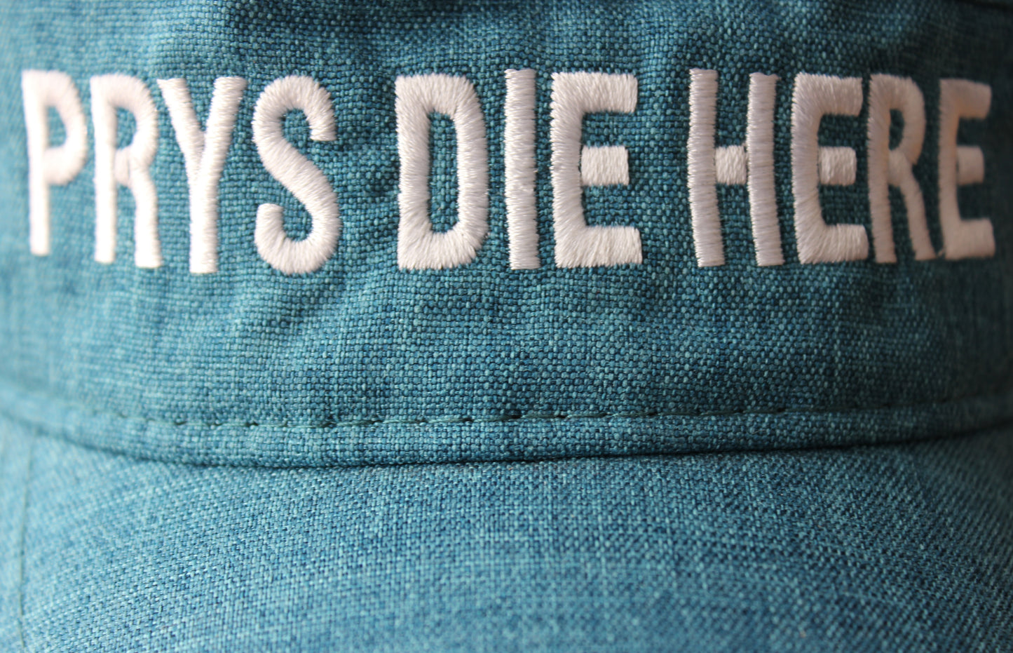 Prys die Here - Christian Visor (Turquoise)