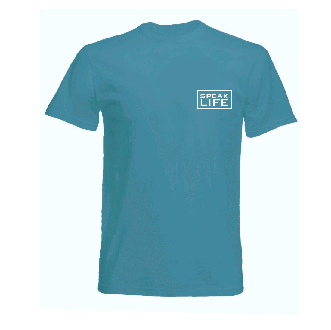 Speak Life – Premium Christian T shirt (Ocean Blue)
