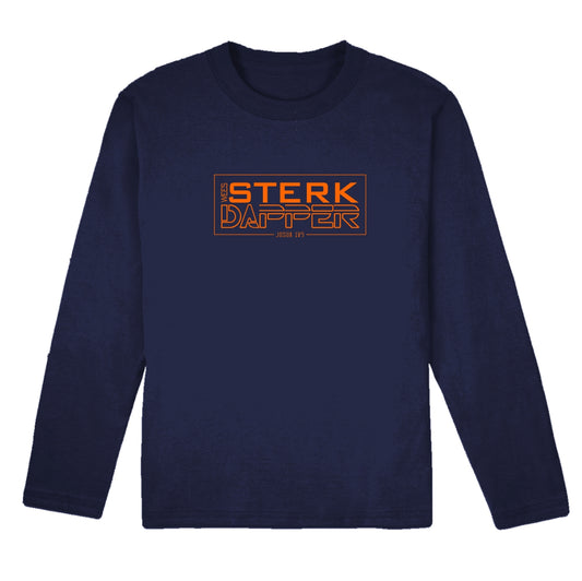 Sterk & Dapper – Christian Kids Long Sleeve  (Navy)