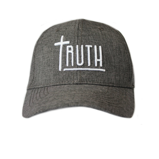 Truth - Christian Cap - (Charcoal Melange)