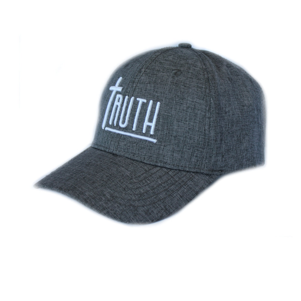 Truth - Christian Cap - (Charcoal Melange)