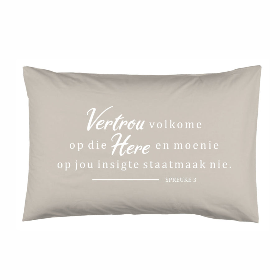 Vertrou Spreuke 3-Sleep Pillow-Stone- South Africa