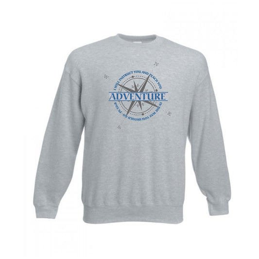 Adventure - Christian Hoody (Grey)