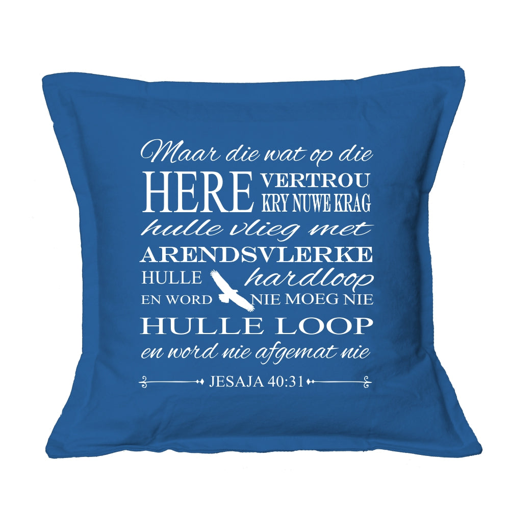 Arendsvlerke - Christian Cushion Cover (Turquoise)