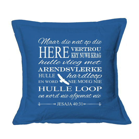 Arendsvlerke - Christian Cushion Cover (Turquoise)