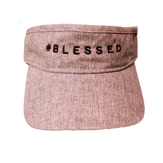 Blessed - Christian Visor (Dusty Pink)