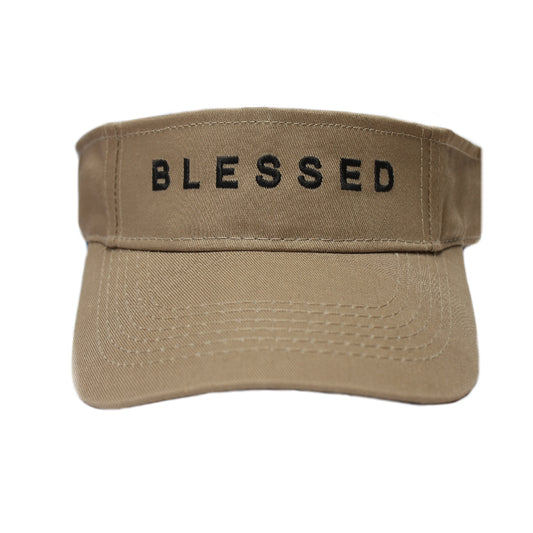 Blessed - Christian Visor (Stone)