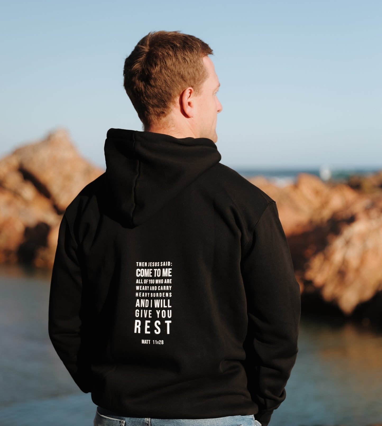 Come as You Are - Premium Christian Hoodie (Black)