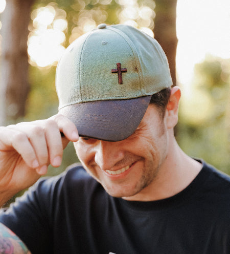 Cross - Dual colour cap - Christian Khaki- South Africa