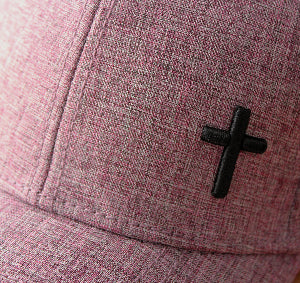 Cross Christian Cap-  Dusty Pink - SOUTH AFRICA-  ITG CLOTHING