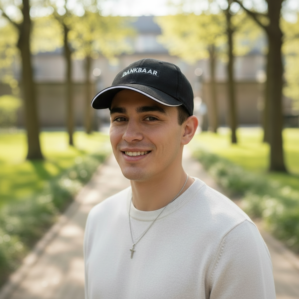 Dankbaar - Christian Cap (Black)