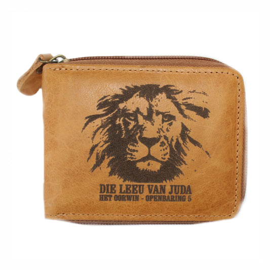 Die Leeu Van Juda - Christian wallet (Zip around)