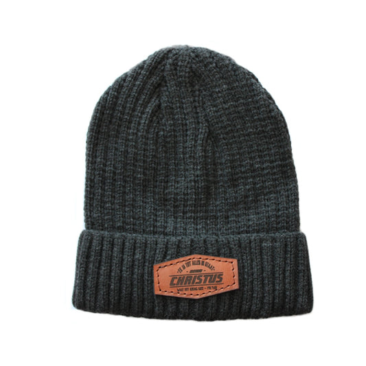 Ek is tot alles in staat- Christian Beanie (Charcoal)