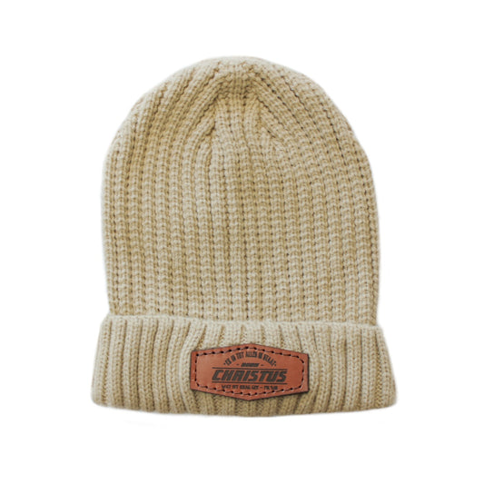 Ek is tot alles in staat- Christian Beanie (Beige)