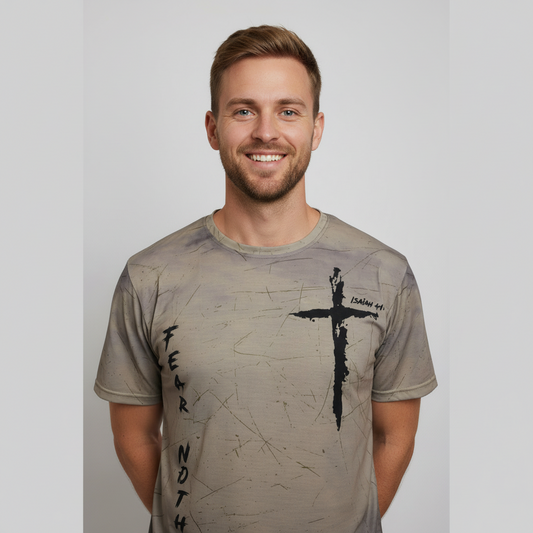 Fear Nothing - Christian Men's t-shirt