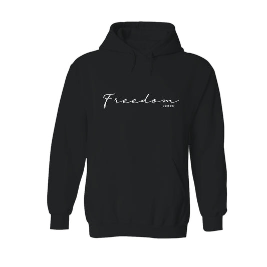 Freedom - Christian Hoodie (Black)