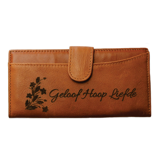 Geloof Hoop Liefde -Christian Ladies wallet clasp - South Africa