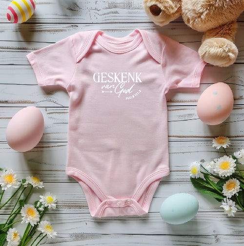 Geskenk-BabyOnesie-pinks - South Africa ITG Clothing