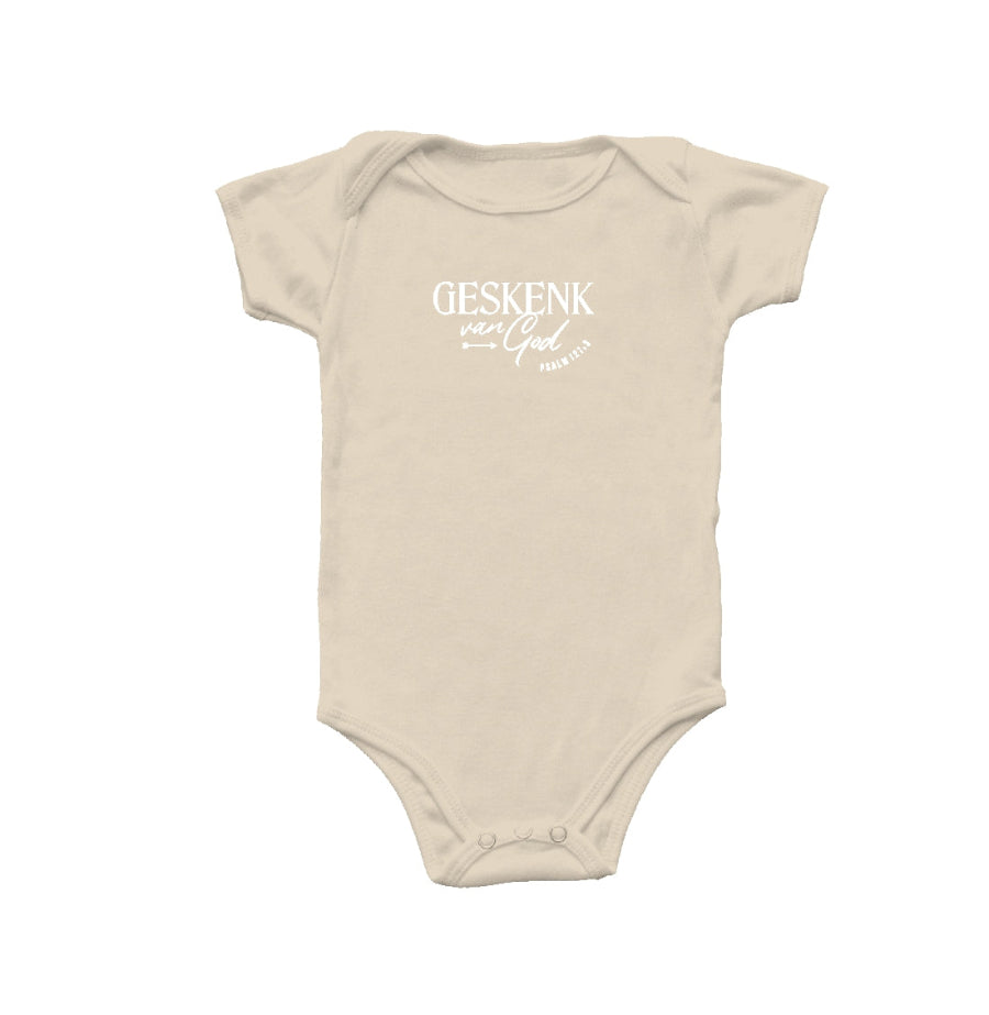 Geskenk-Baby Onesie-Tan - South Africa
