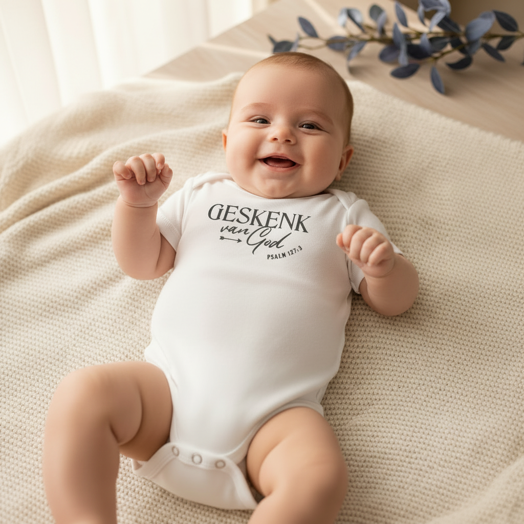 I know the Plans - Christian Baby Onesie - (White SS)