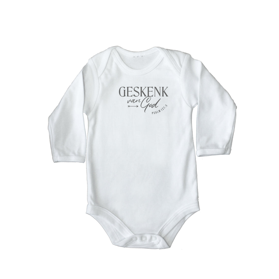 Geskenk -  Christian Onesie (White)