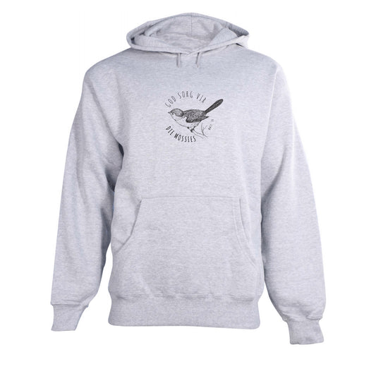 God sorg vir die Mossies - Christian Hoodie (Grey)