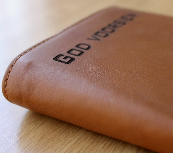 God Voorsien - Christian Leather Wallet (Classic fold)