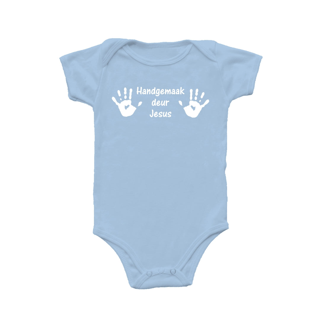 Handgemaak - Christian Baby Onesie (Blue)