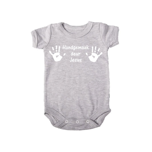 Handgemaak - Christian Onesie (Grey)