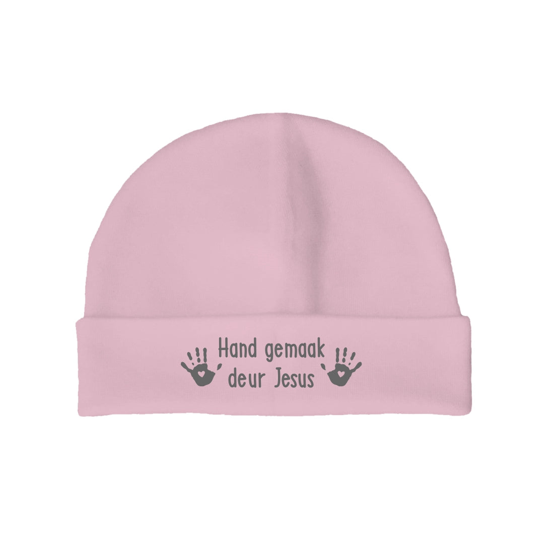 Handgemaak deur Jesus- Christian Baby Beanie (Pink)