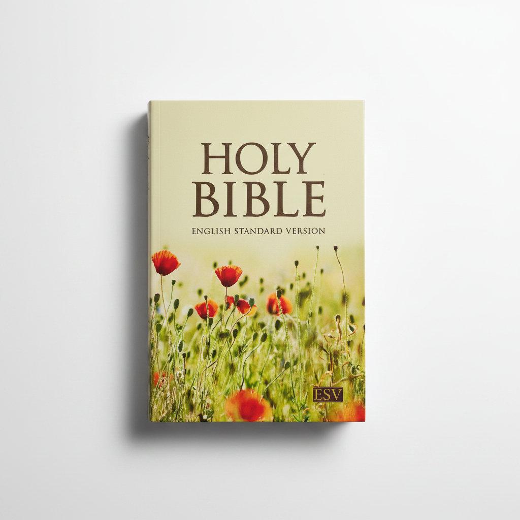Bible: ESV and flowers