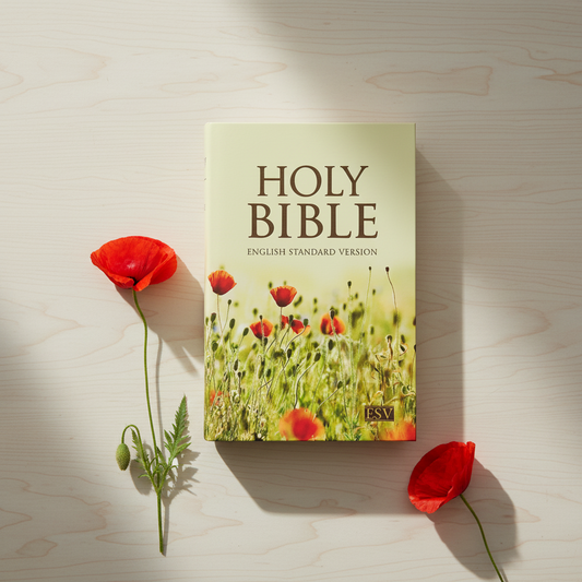 Bible: ESV and flowers