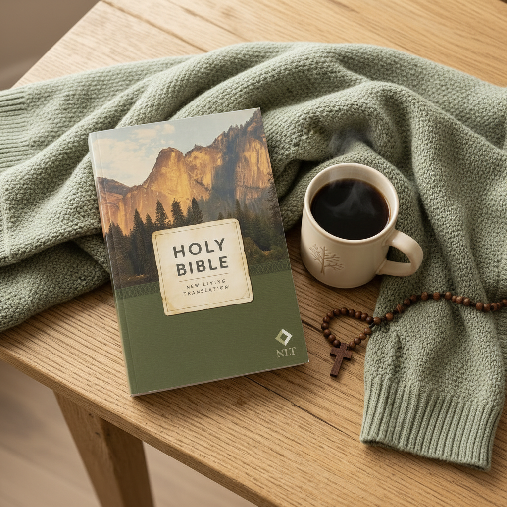 Bible: NLT Outreach Green