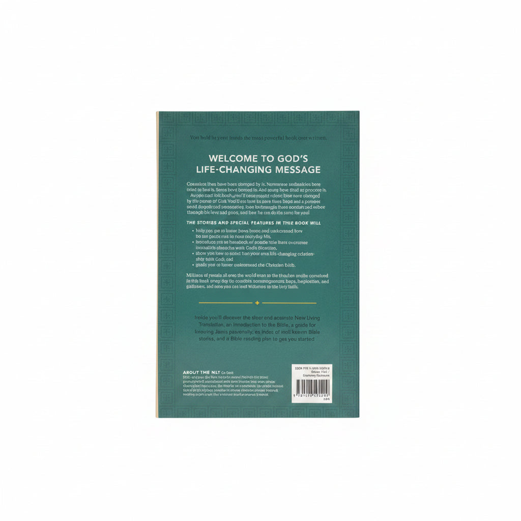 Bible: NLT Outreach Turquoise