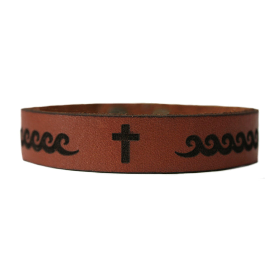 Jesus Calms the storm-Christian Wristband-round - South Africa